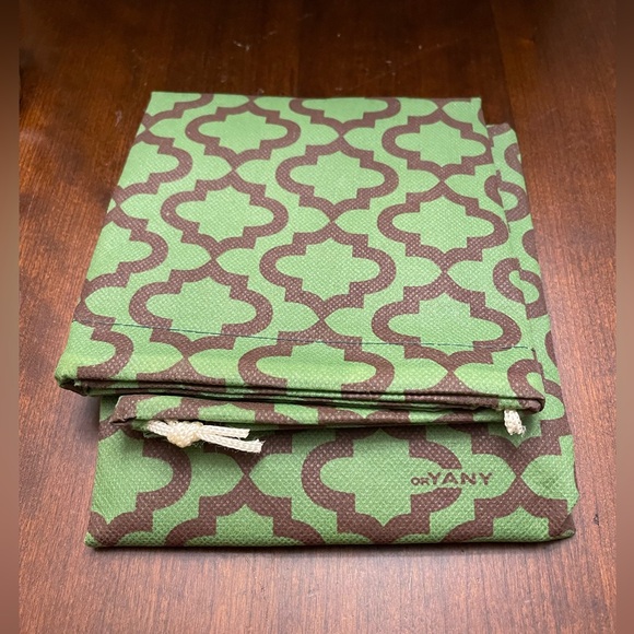 NWT OR YANY Pebble Leather Colorblock Victoria Yellow, Tan, Grey Large Hobo Bag - Picture 13 of 14